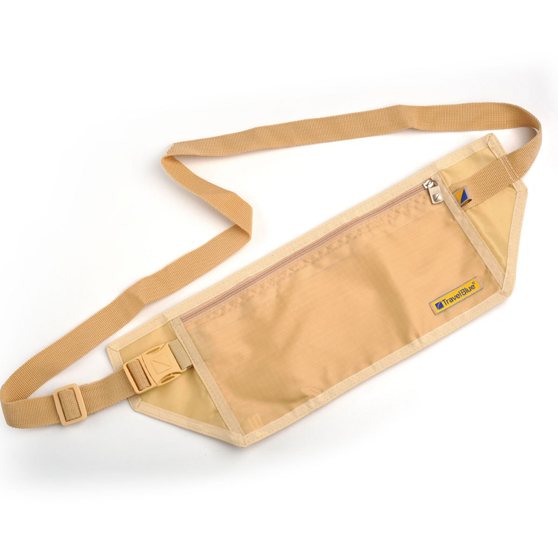 Travel blue security waist wallet, , medium-null