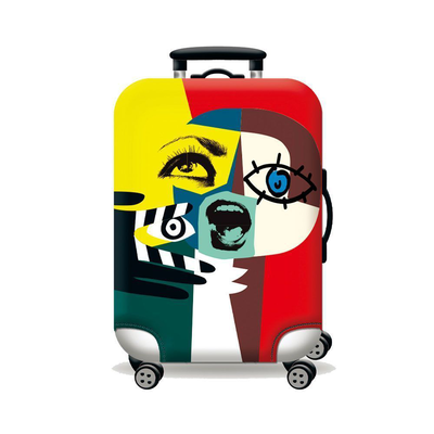 Κάλυμμα βαλίτσας small amber collage am207-01, , medium