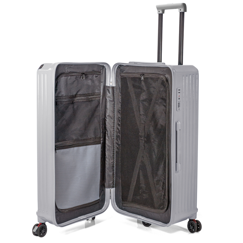 Βαλίτσα μεγάλη trunk benzi γκρι bz5790-null