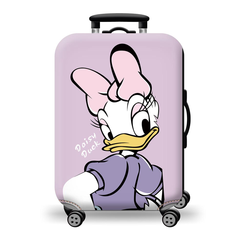 Κάλυμμα βαλίτσας large amber daisy duck portrait am448-03, , medium image number null