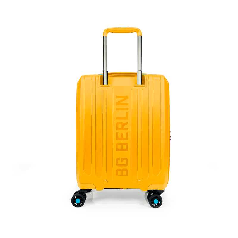 Bg berlin - neo enduro, buy 1 get 1 free promo, set of 2 luggages, mustard-null