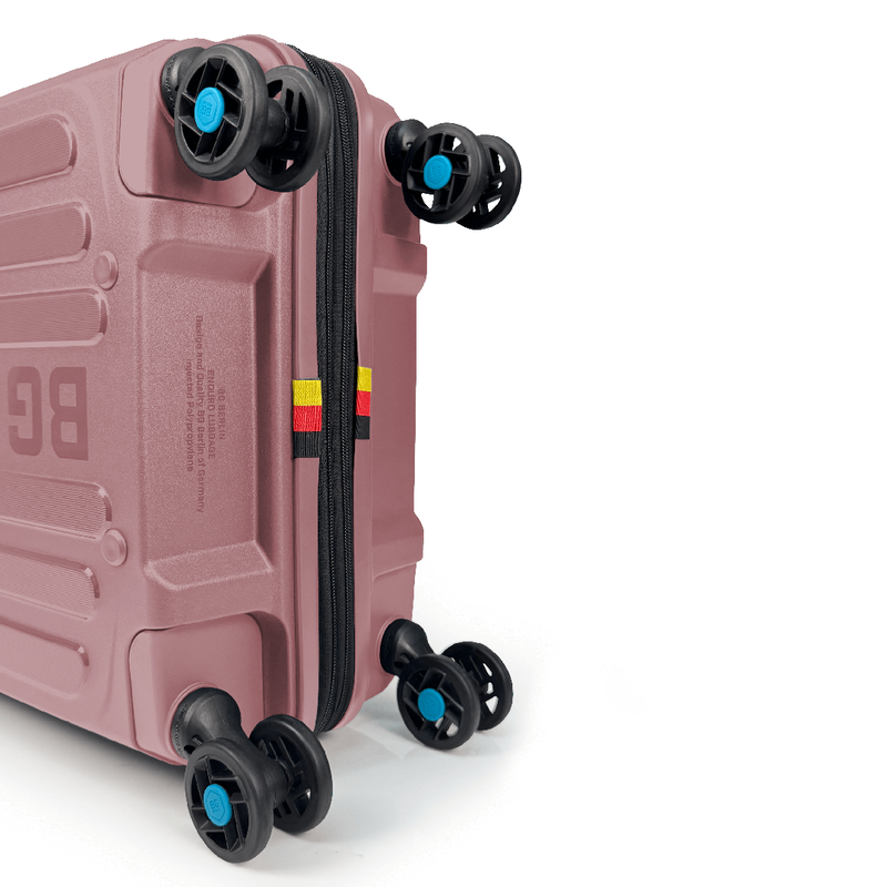 Bg berlin - neo enduro, buy 1 get 1 free promo, set of 2 luggages, dark pink-null