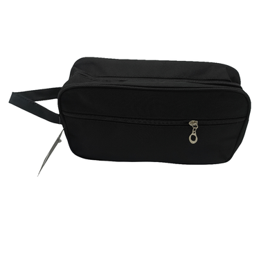 Cosmetics & toiletry bag, Black, medium