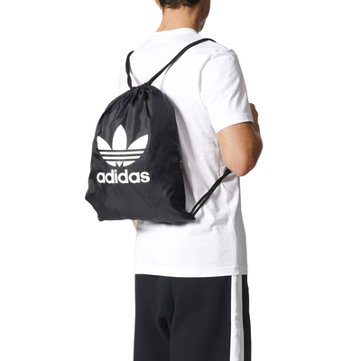 Adidas gymsack trefoil, Black, medium