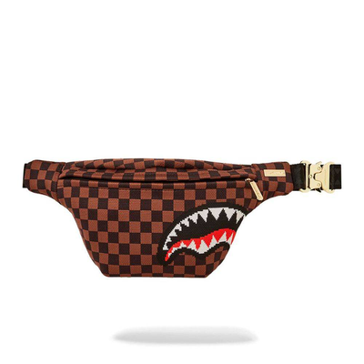 Sprayground knit sharks in paris savvy cross-body
