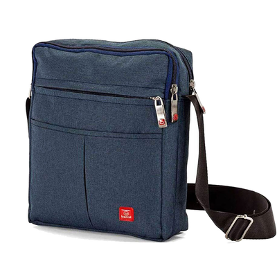 Τσαντάκι ώμου benzi μπλε bz5108, Blue, medium