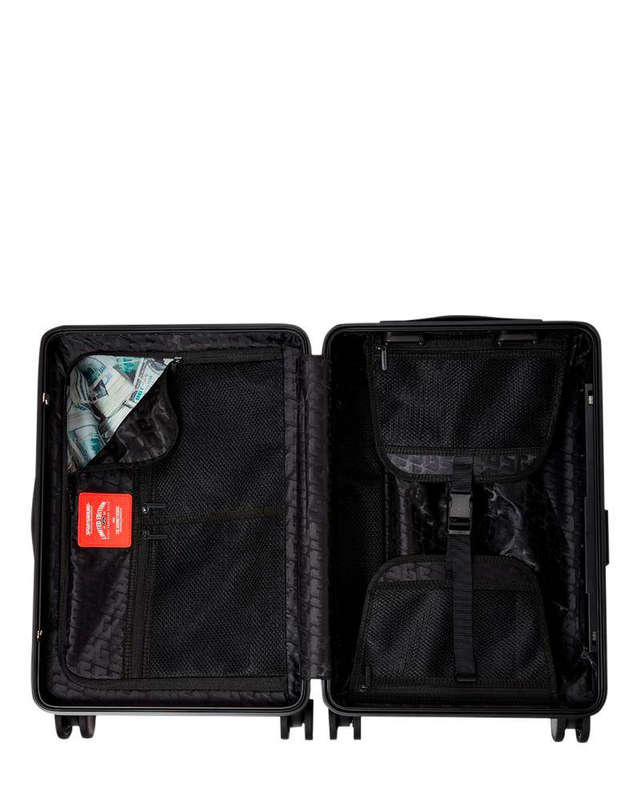 Product image: Midnight sharks in space paris carry on hard luggage-null