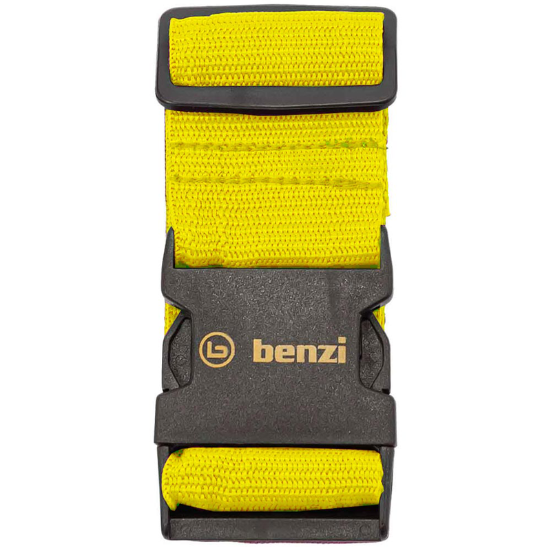 Ιμάντας βαλίτσας benzi κίτρινο bz5838, , medium image number null