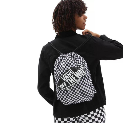 Vans benched bag, Black / White, medium