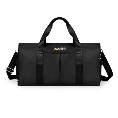 Σακ βουαγιάζ amber μαύρο am4005, Black, medium