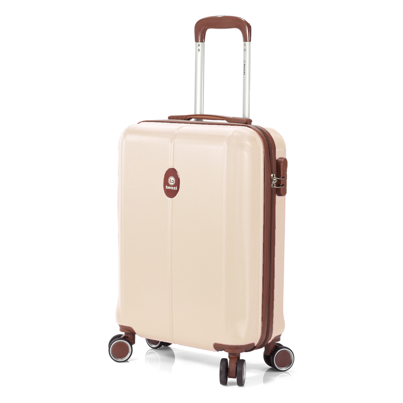 Βαλίτσα καμπίνας benzi μπεζ bz5776-null