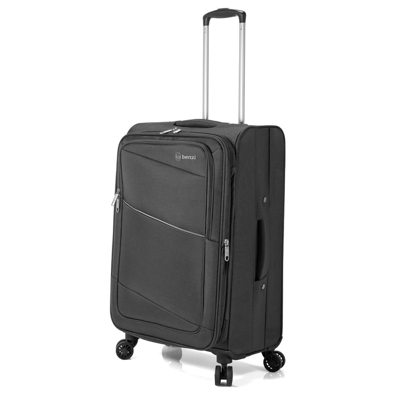 Product image: Βαλίτσα μεγάλη με προέκταση benzi μαύρο bz5757-null