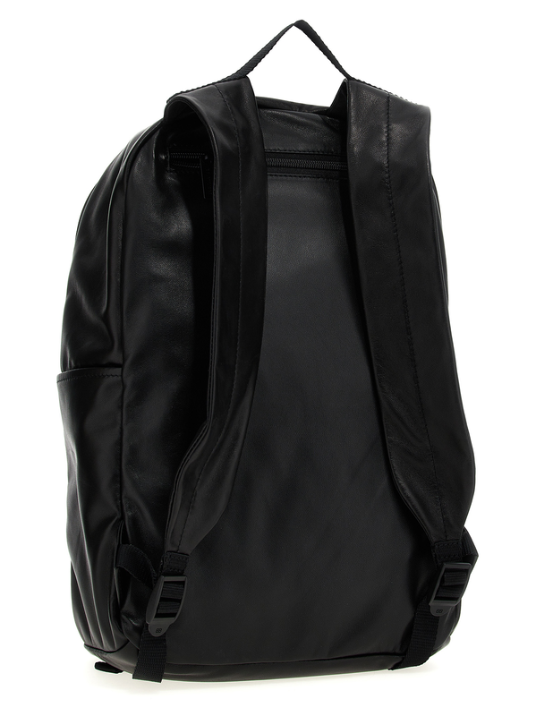 Bicolor lamb leather backpack-null