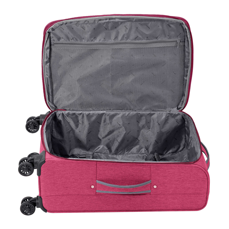 Product image: Βαλίτσα μεσαία με προέκταση benzi ροζ bz5661-null