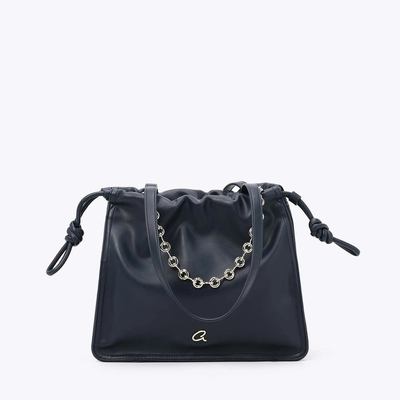 Axel hand bag, Blue, medium