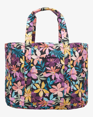 Billabong playa del sol tote bag, Night Tropical, medium