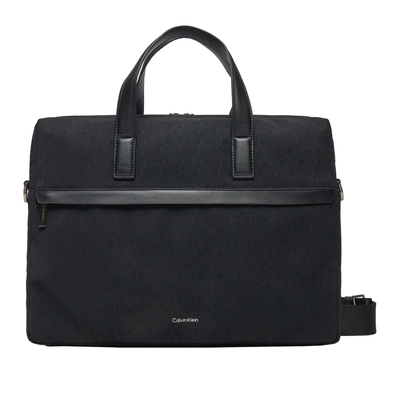 Calvin Klein ανδρική τσάντα χειρός, Black Logo, medium