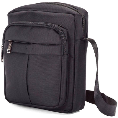 Τσαντάκι ώμου benzi μαύρο bz5125, Black, medium
