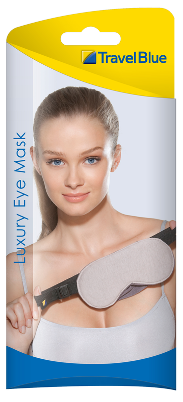 Travel blue luxury eye mask, , medium image number null