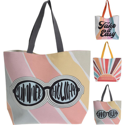 Beach bag 50x38cm - assorted designs, , medium