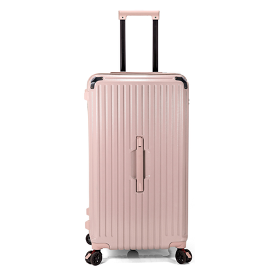 Βαλίτσα μεσαία trunk benzi ροζ bz5790, Pink, medium