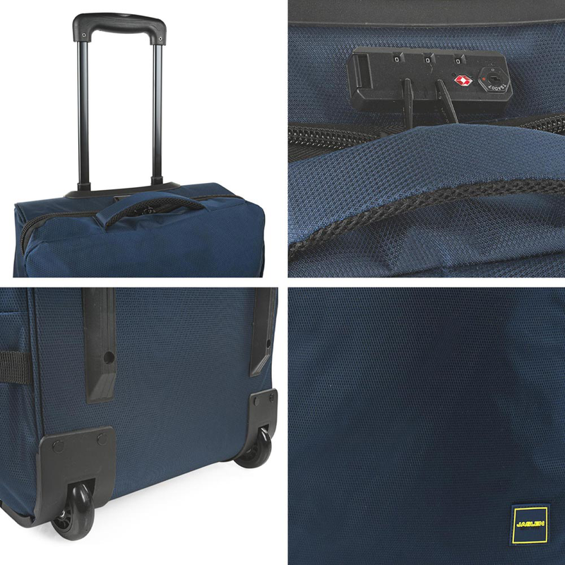 Product image: Σακ βουαγιάζ καμπίνας με τρόλεϊ jaslen μπλε 101550-02-null