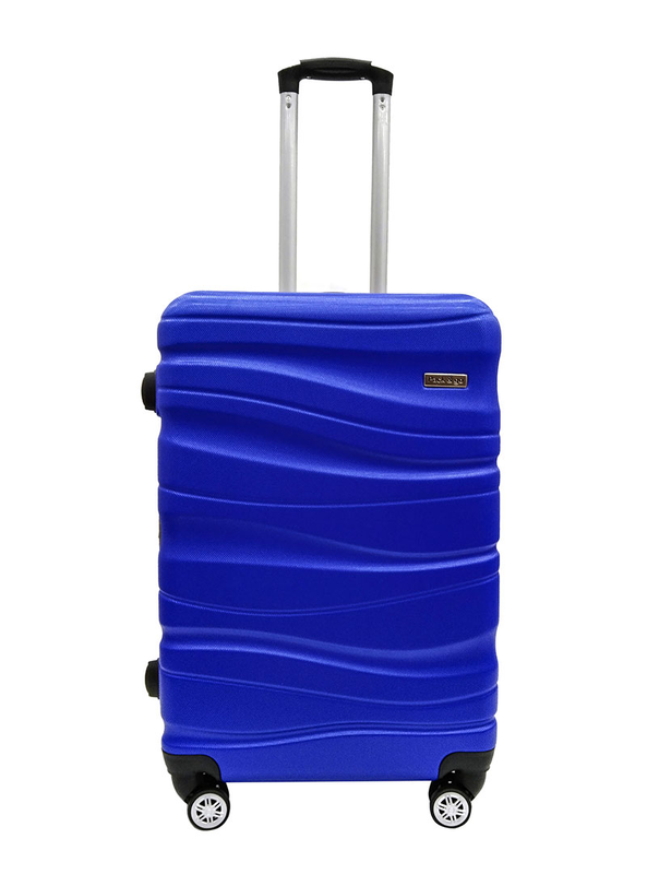 Shc luggage abs extendable 24in. Blue, , medium-null