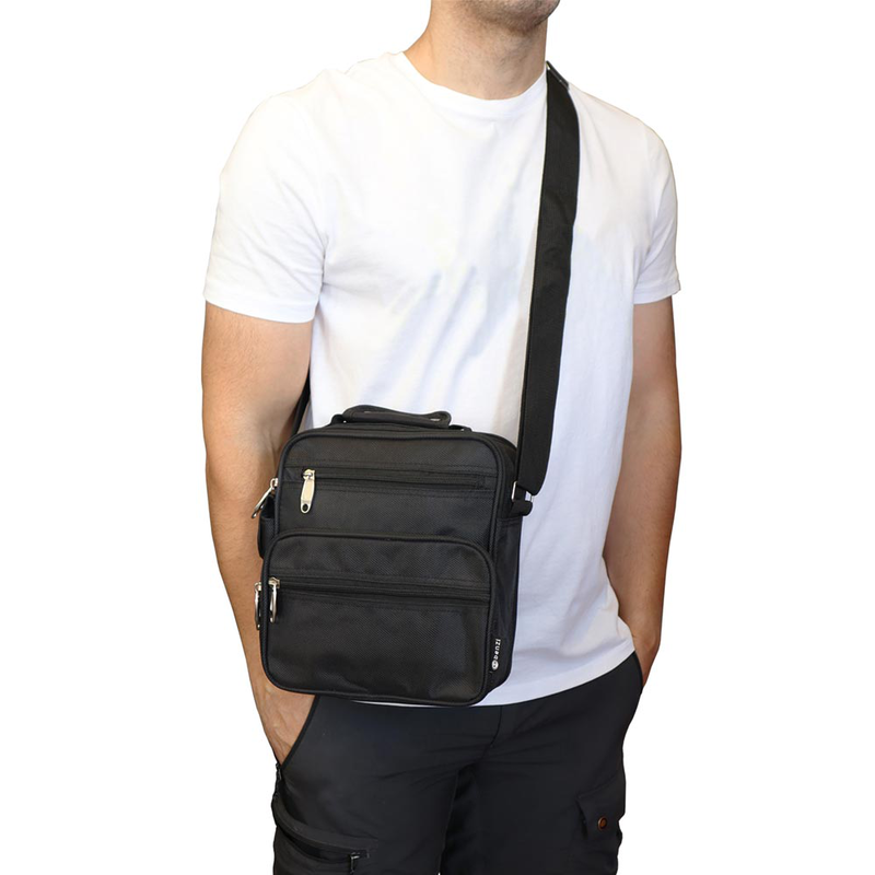 Τσαντάκι ώμου benzi μαύρο bz3715-null