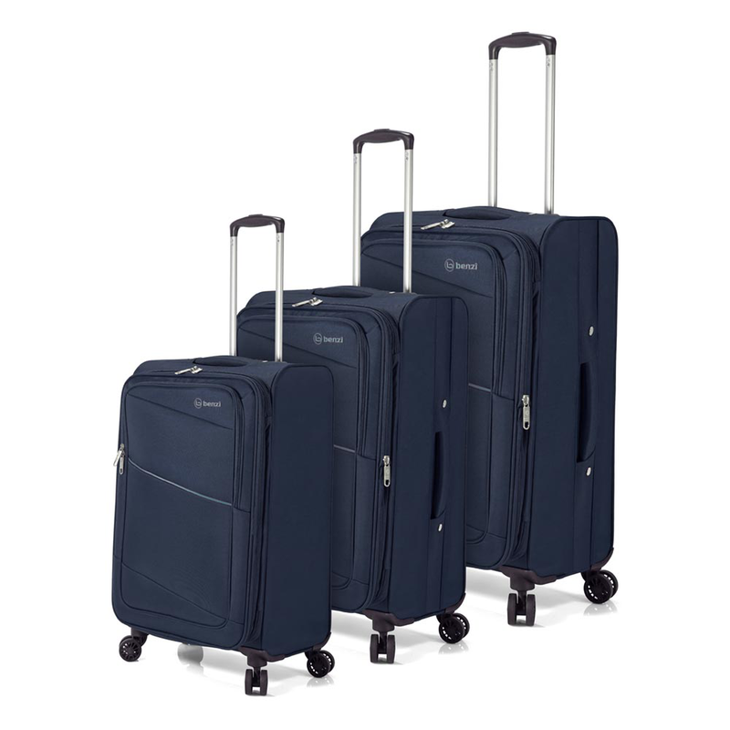 Product image: Σετ 3 βαλίτσες benzi μπλε bz5757-null