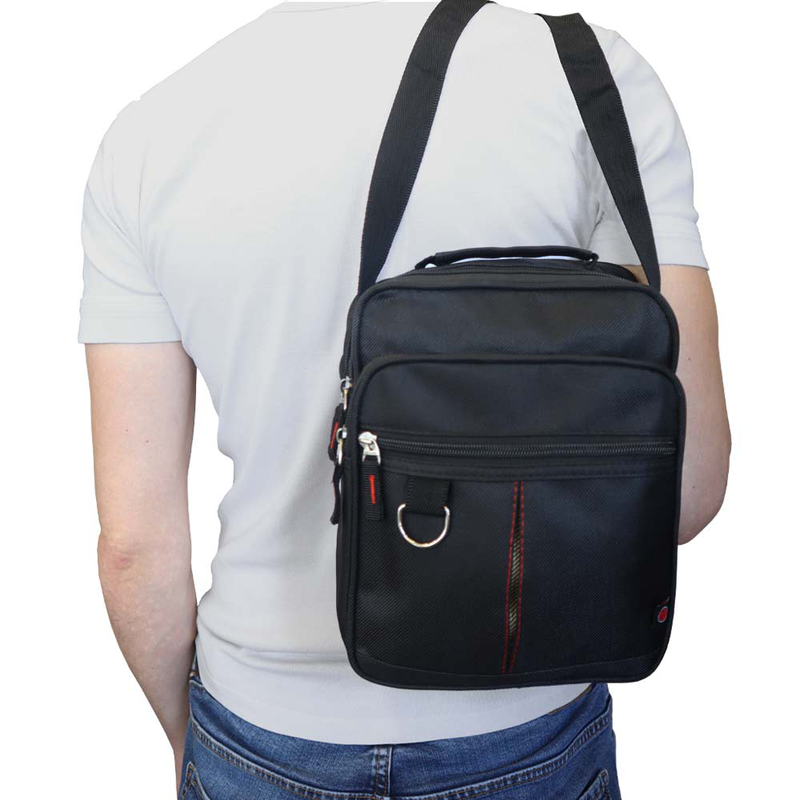 Τσαντάκι ώμου benzi μαύρο bz5228, , medium-null