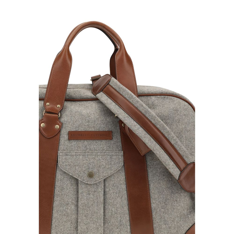 Beige wool oves aries luggage and travel-null