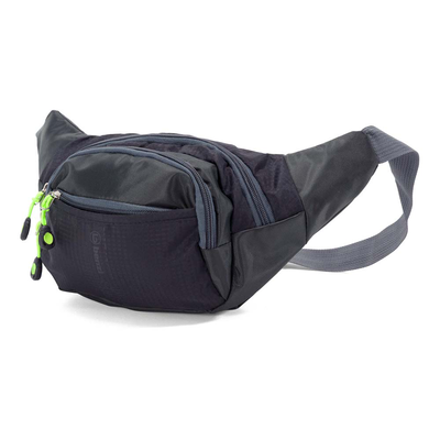 Τσαντάκι μέσης benzi μαύρο bz5648, Black, medium