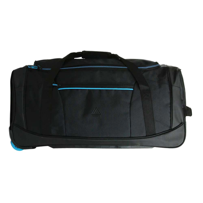 Σακ βουαγιάζ με τρόλεϊ davidts μαύρο 275028-75, Black, medium