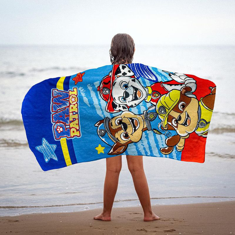 Paw patrol beach set towel-cap-gym sack 2200010143, , medium-null