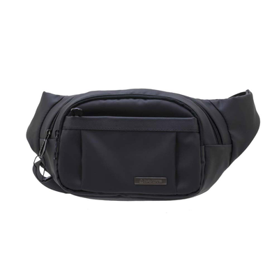 Τσαντάκι μέσης davidts μαύρο 256040-01, Black, medium