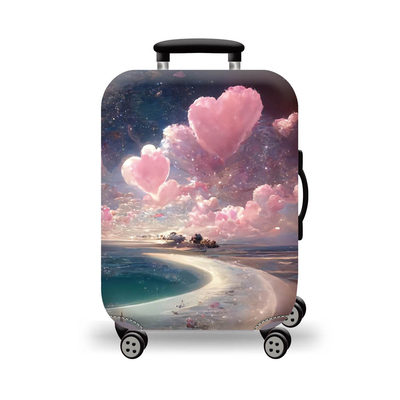 Κάλυμμα βαλίτσας small amber magical beach am743-01, , medium