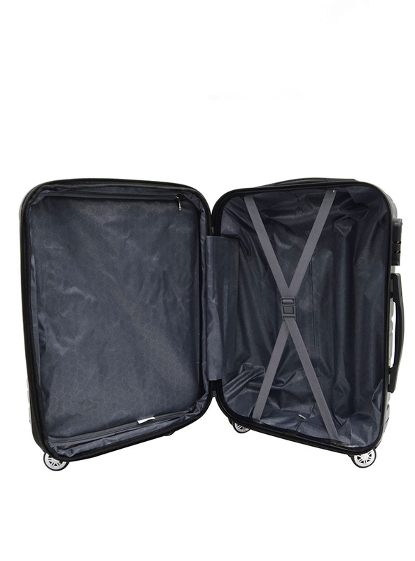 Shc luggage abs extendable 24in. Black, , medium-null