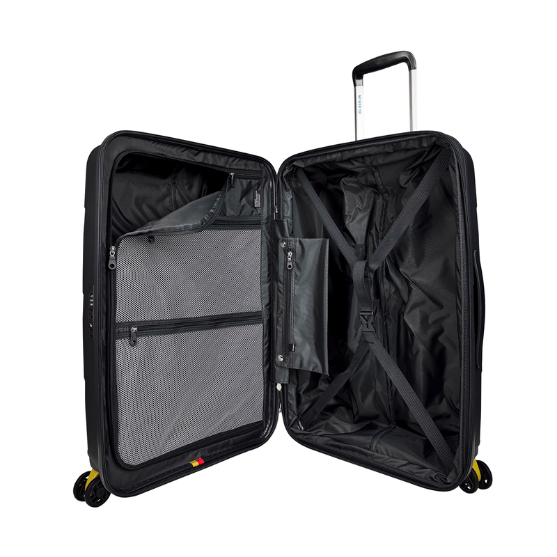Bg berlin - zip&sup2; medium size (4 wheel), double security zipper, 69cm/26in luggage / suitcase, mustard-null