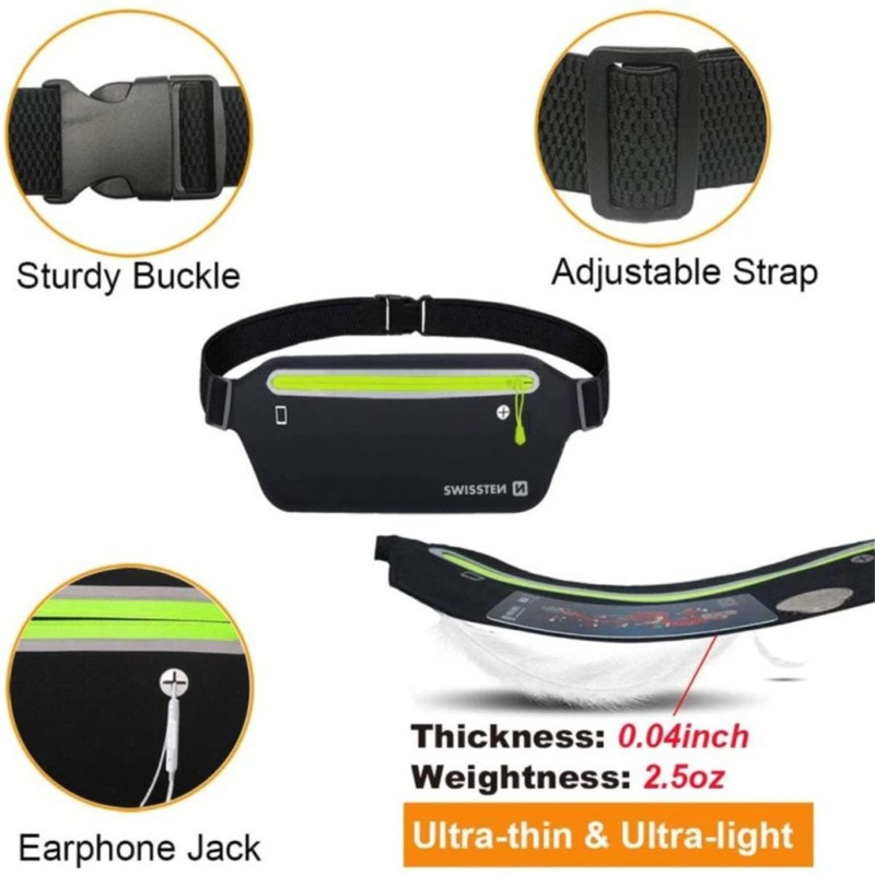 Swissten &alpha;&theta;&lambda;&eta;&tau;&iota;&kappa;ή &theta;ή&kappa;&eta; &mu;έ&sigma;&eta;&sigmaf; (running belt) &mu;&epsilon; &alpha;&delta;&iota;ά&beta;&rho;&omicron;&chi;&omicron; &upsilon;&lambda;&iota;&kappa;ό & &alpha;&nu;&alpha;&kappa;&lambda;&alpha;&sigma;&tau;&iota;&kappa;ά &sigma;&tau;&omicron;&iota;&chi;&epsilon;ί&alpha; 32903400 &mu;&alpha;ύ&rho;&omicron;, , medium-null