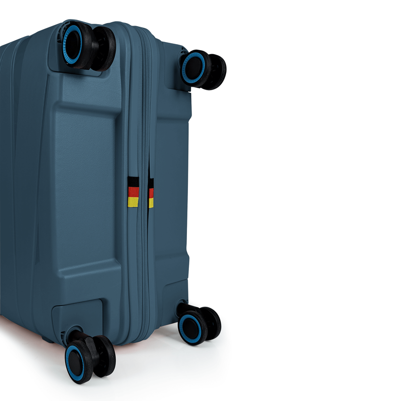 Product image: Bg berlin - ted large size & bg tumbler gift (4 wheel) 76cm/28in luggage, 20-23kg suitcase, cream/camel-null