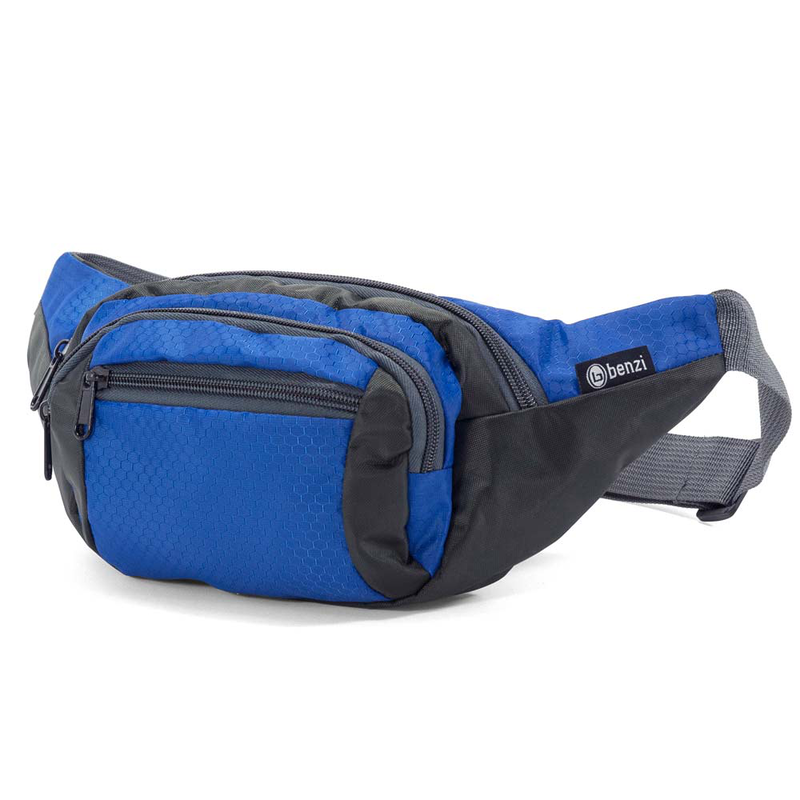 Τσαντάκι μέσης benzi μπλε bz5640-null