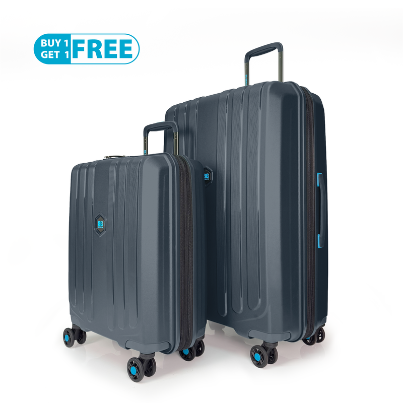 Product image: Bg berlin - neo enduro, buy 1 get 1 free promo, set of 2 luggages, blue-null