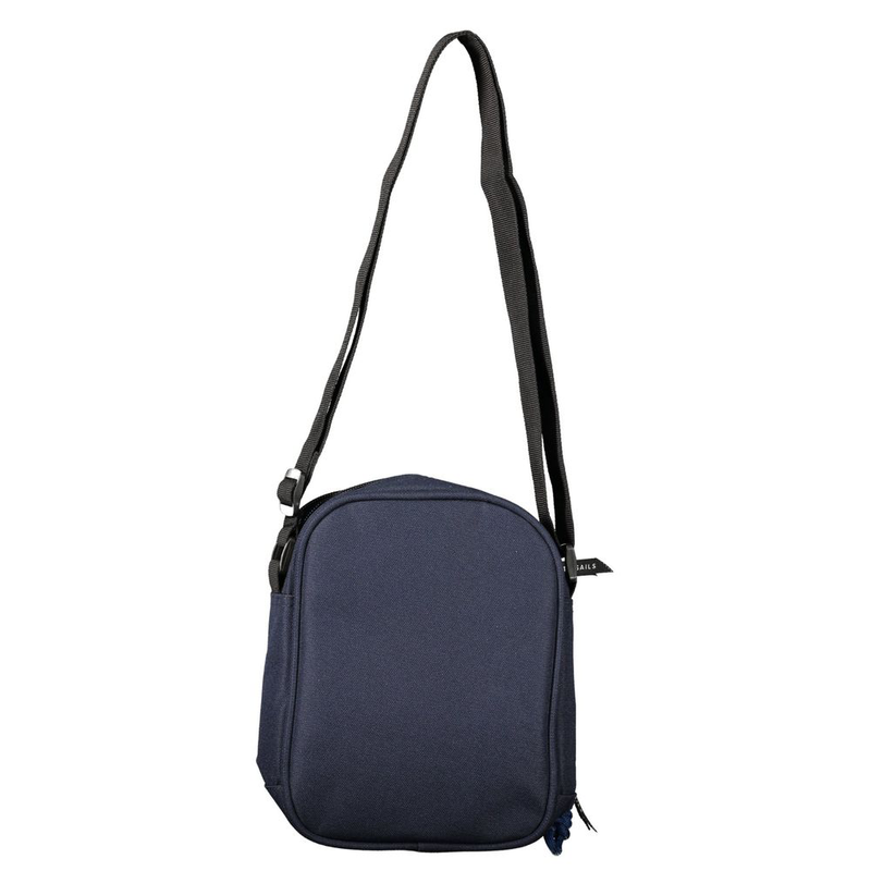 Blue polyester shoulder bag-null
