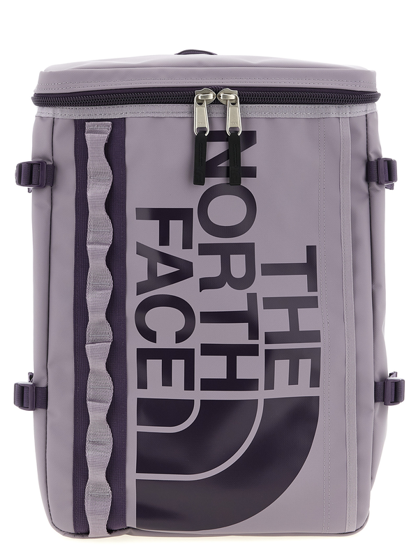 Purple polyester backpack-null