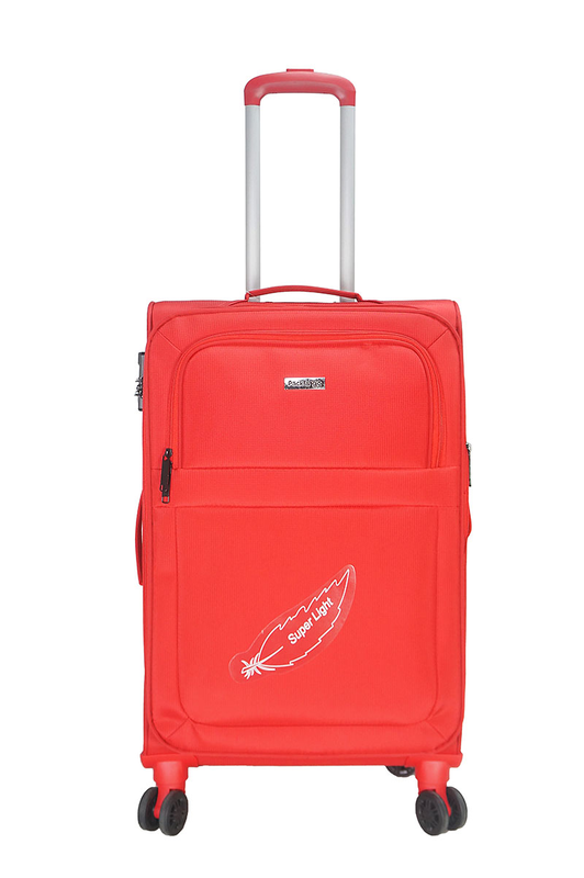 Product image: Pack&go soft luggage extendable 24 inch red, , medium-null