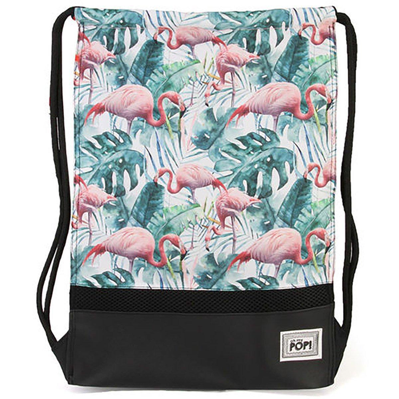 Product image: Oh my pop tropical flamingo gym bag 48cm, , medium-null