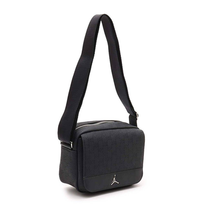 Monogram mini messenger bag, Off Noir, medium