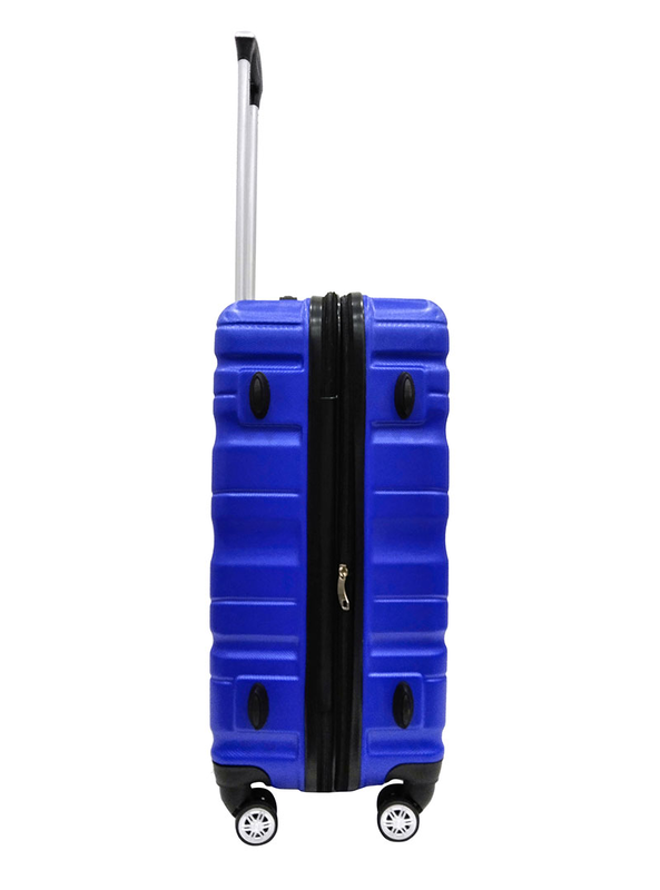 Shc luggage abs extendable 24in. Blue, , medium-null