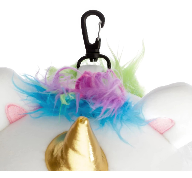 Relaxeazzz unicorn travel pillow eye mask, , medium-null