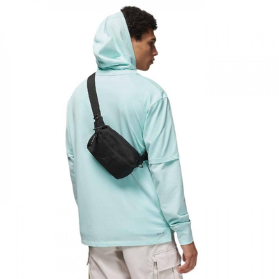 Nike jordan cordura franchise cross body, Black, medium